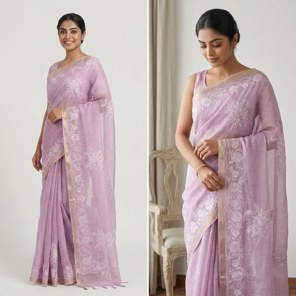 Pink_Kora_Tissue_Floral_Embroidered_Saree_For_Women