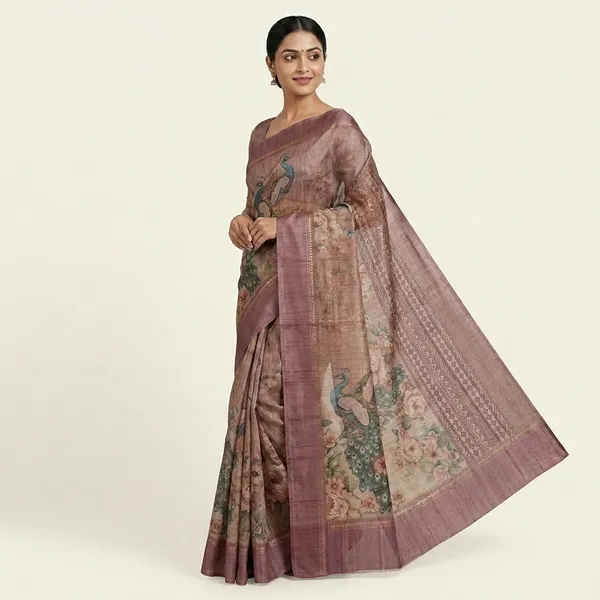 Dusty_Pink_Kota_Peacock_Floral_Embroidered_Saree_For_Women