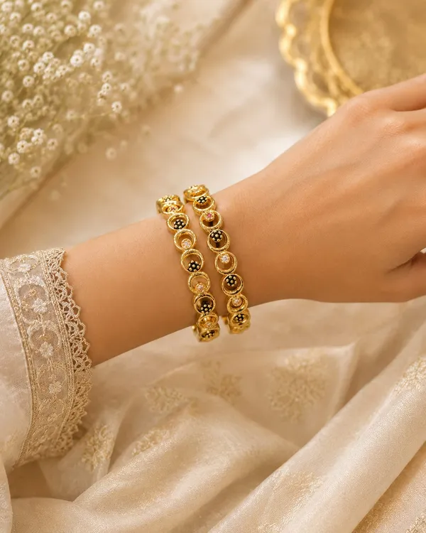 Gold_Copper_Bangle_Set_For_Women