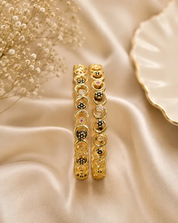 Gold_Copper_Bangle_Set_For_Women