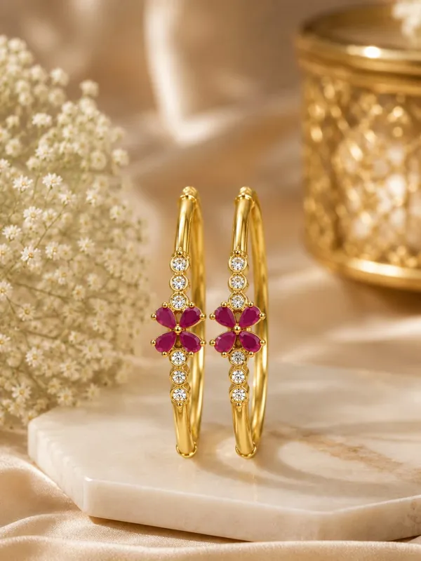 Gold_Copper_Bangle_Set_For_Women