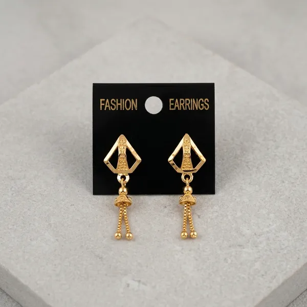 Gold_Copper_Dangle_Earrings_For_Women