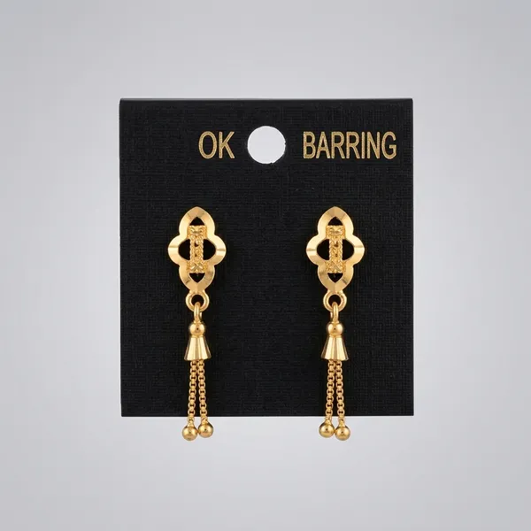 Gold_Copper_Dangle_Earrings_For_Women