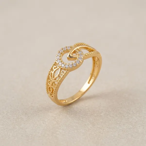 Gold_Copper_Ring_For_Women
