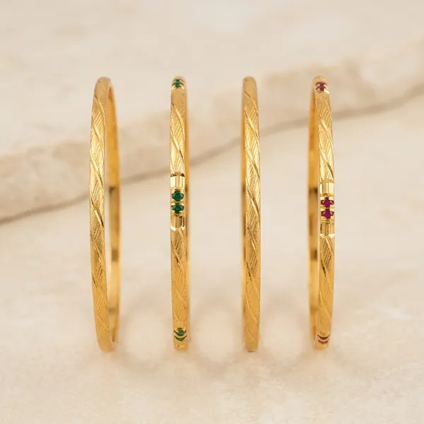 Gold_Copper_Bangle_Set_For_Women