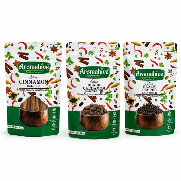 Aromahive_Elite_Cinnamon_30_G_Aromahive_Elite_Black_Cardomom_30_G_Aromahive_Elite_Black_Pepper_30_G