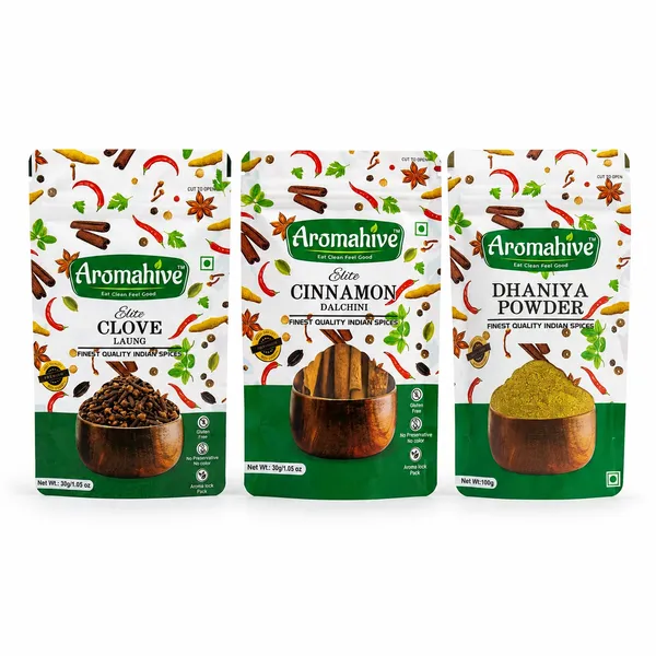 Aromahive_Elite_Clove_30_G_Aromahive_Elite_Cinnamon_30_G_Aromahive_Dhaniya_Powder_100_G