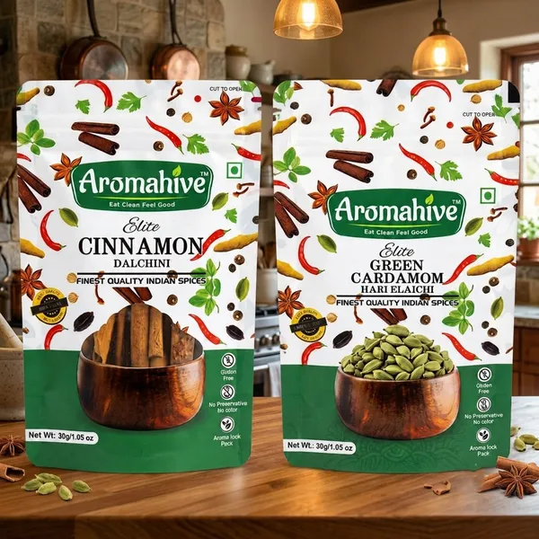 Aromahive_Elite_Green_Cardomom_30_G_Aromahive_Elite_Cinnamon_30_G