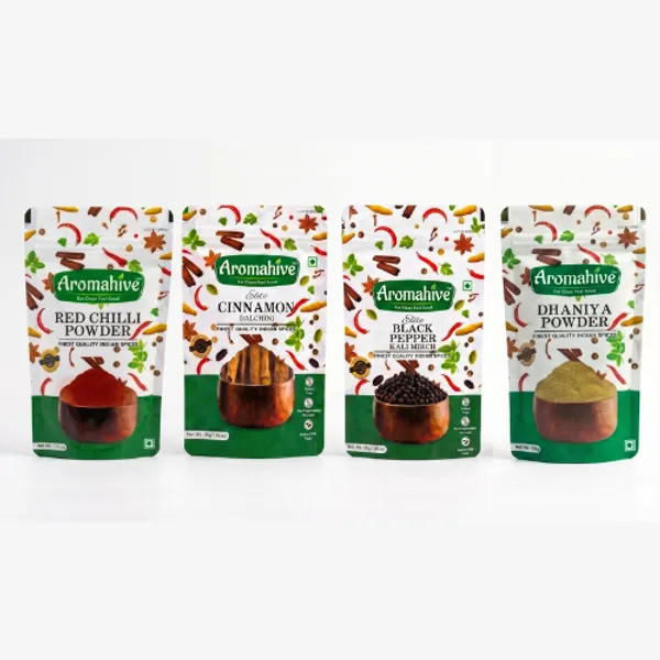 Aromahive_Red_Chilli_Powder_100_G_Aromahive_Elite_Cinnamon_30_G_Aromahive_Elite_Black_Pepper_30_G_Aromahive_Dhaniya_Powder_100_G