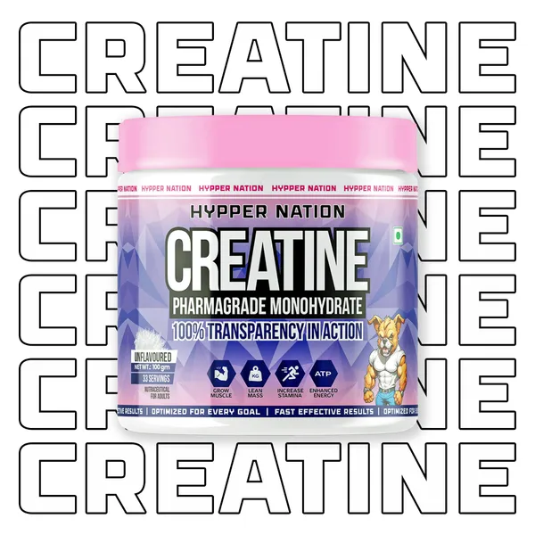 Creatine_Pharmagrade_Monohydrate_100_Gram_33_Servings_Unflavoured