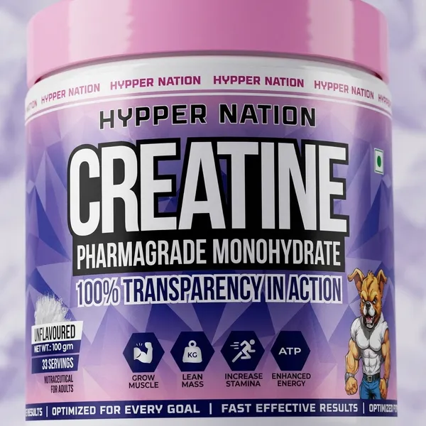 Creatine_Pharmagrade_Monohydrate_100_Gram_33_Servings_Unflavoured