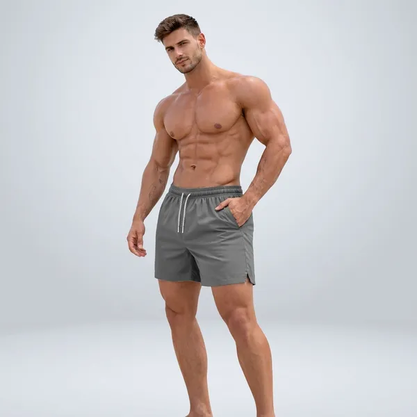 Oversized_Dark_Grey_Poly_Lycra_Relaxed_Fit_Quick_Dry_Sports_Shorts_For_Men