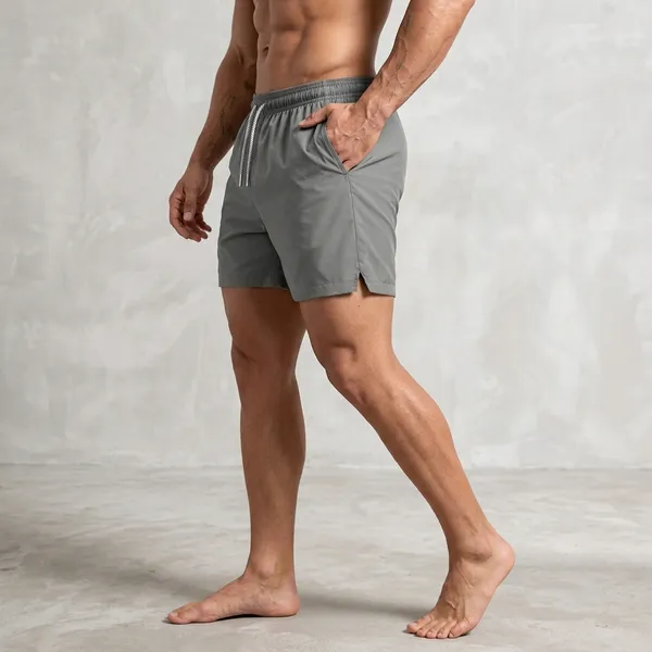 Oversized_Dark_Grey_Poly_Lycra_Relaxed_Fit_Quick_Dry_Sports_Shorts_For_Men