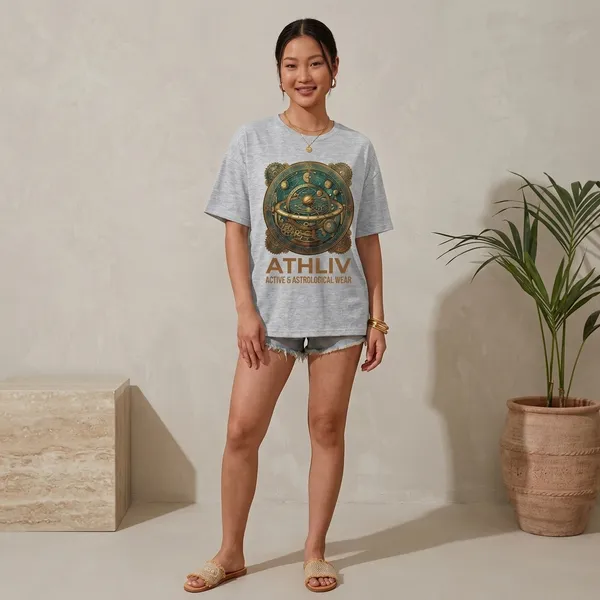 Oversized_Grey_Cotton_Astrological_Graphic_T-Shirt_For_Women