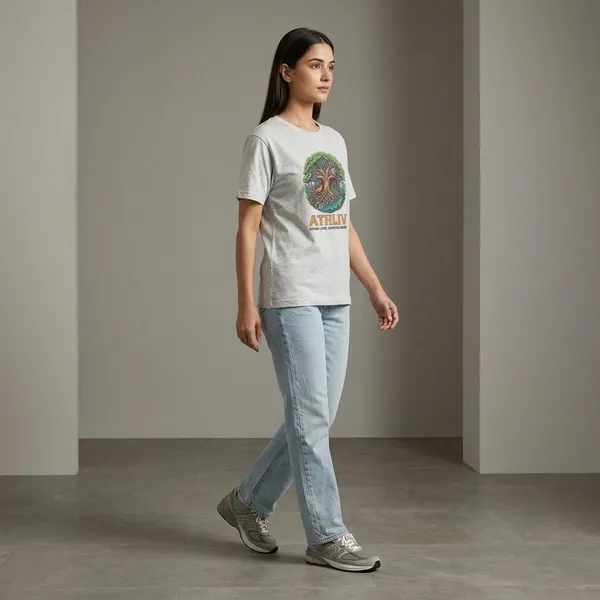 Oversized_Grey_Cotton_Relaxed_Fit_Tree_Graphic_Print_T-Shirt_For_Women