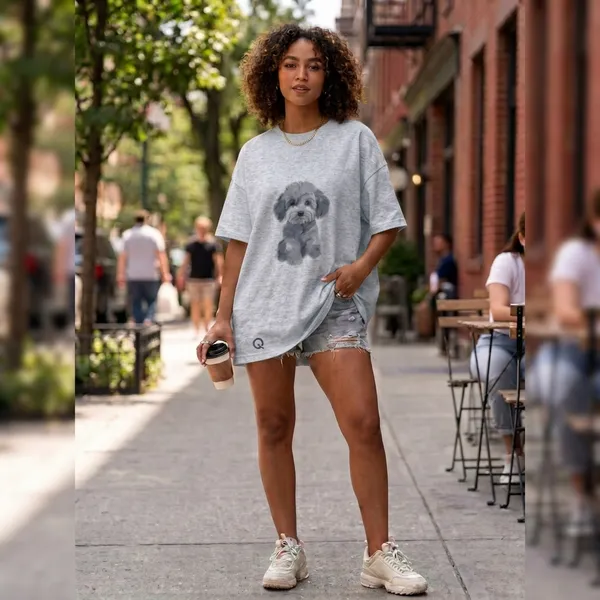 Oversized_Grey_Cotton_Dog_Print_T-Shirt_For_Women