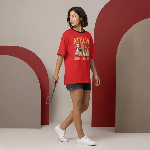 Oversized_Red_Cotton_Dog_Lover_Graphic_Print_T-Shirt_For_Women