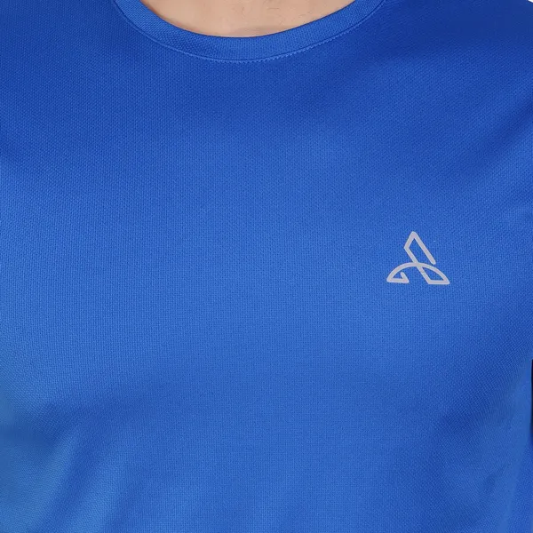 Royal_Blue_Polyester_Short_Sleeve_Sports_T-Shirt_For_Men