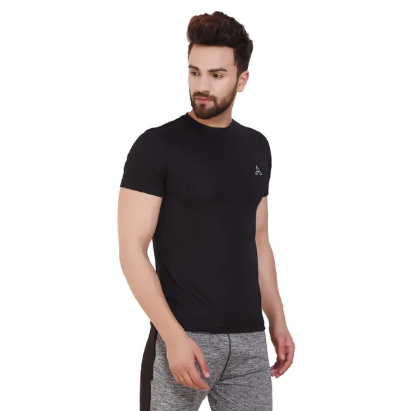Black_Polyester_Dry_Fit_Round_Neck_T-Shirt_For_Men
