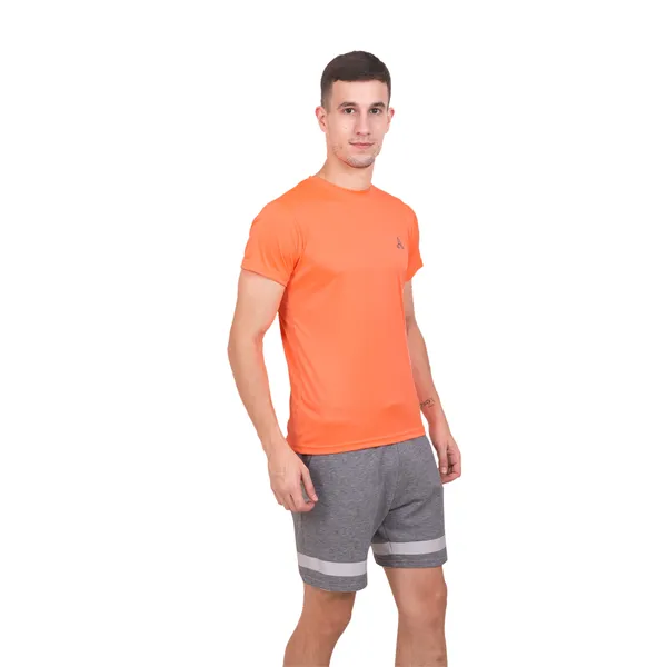 Orange_Polyester_Dry_Fit_Round_Neck_T-Shirt_For_Men