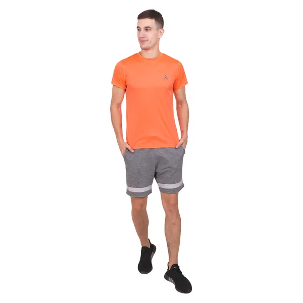 Orange_Polyester_Dry_Fit_Round_Neck_T-Shirt_For_Men