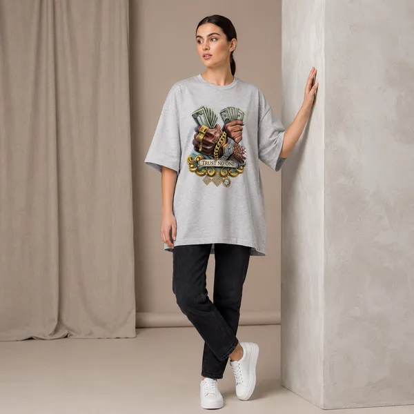 Oversized_Grey_Cotton_Trust_No_One_Graphic_T-Shirt_For_Women