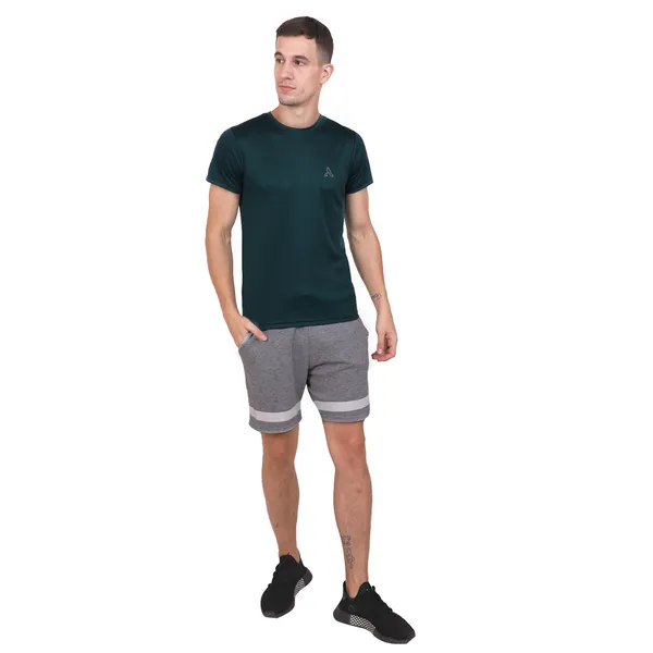 Olive_Green_Polyester_Dry_Fit_Crew_Neck_T-Shirt_For_Men