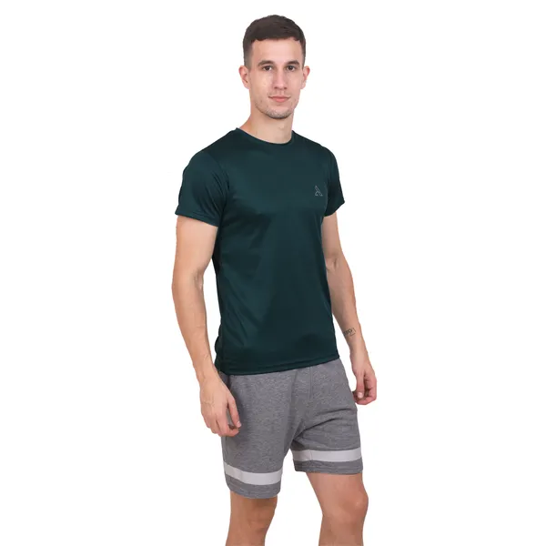 Olive_Green_Polyester_Dry_Fit_Crew_Neck_T-Shirt_For_Men