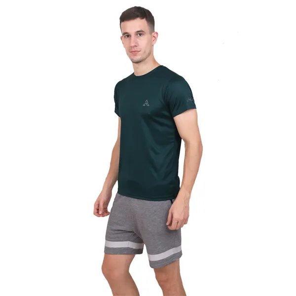 Olive_Green_Polyester_Dry_Fit_Crew_Neck_T-Shirt_For_Men