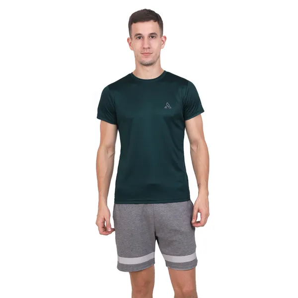 Olive_Green_Polyester_Dry_Fit_Crew_Neck_T-Shirt_For_Men