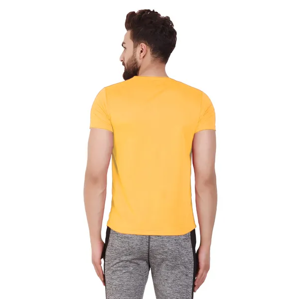 Yellow_Polyester_Slim_Fit_Dry_Fit_T-Shirt_For_Men
