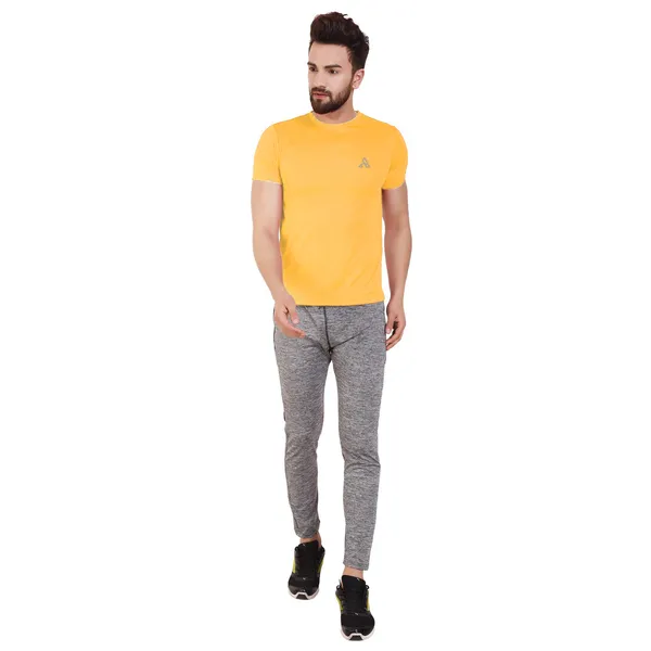 Yellow_Polyester_Slim_Fit_Dry_Fit_T-Shirt_For_Men