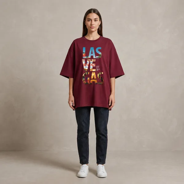 Oversized_Maroon_Cotton_Relaxed_Fit_Graphic_Print_T-Shirt_For_Women
