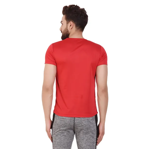 Red_Polyester_Dry_Fit_Sports_T-Shirt_For_Men