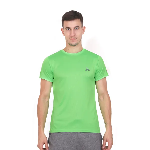 Green_Polyester_Oversized_Crew_Neck_T-Shirt_For_Men