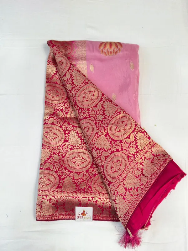 Pink_Woven_Brocade_Saree_For_Women