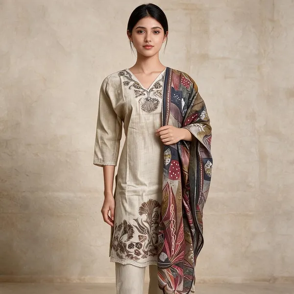 Grey_Cotton_Suit_For_Women