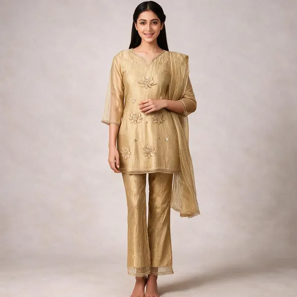 Golden_Tissue_Suit_For_Women