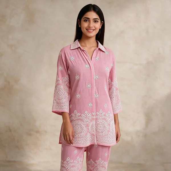 Pink_Cotton_Co-_Ord_Set_For_Women