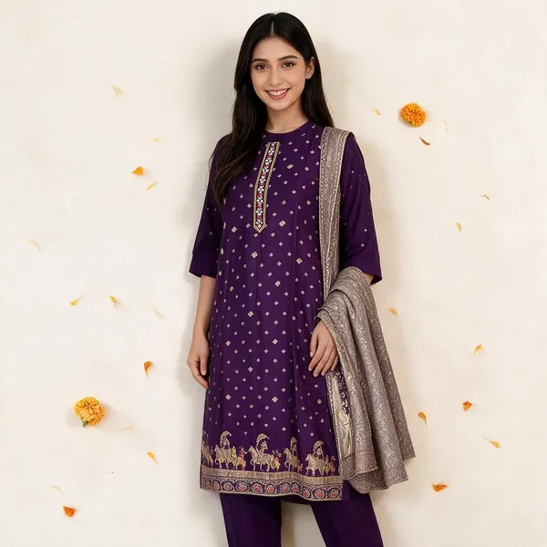 Purple_Chiffon_Suit_For_Women