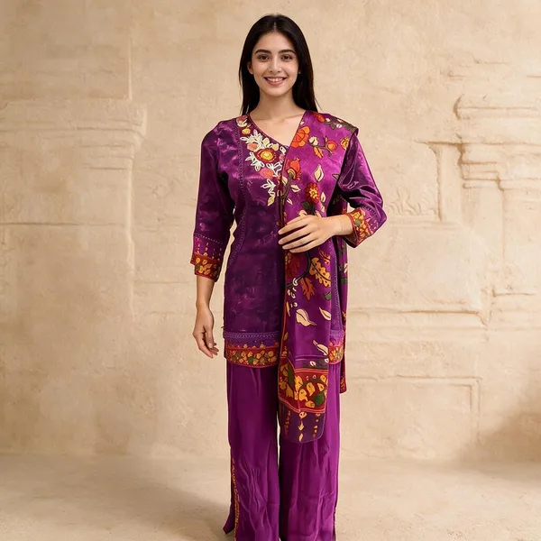 Maroon_Muslin_Suit_For_Women