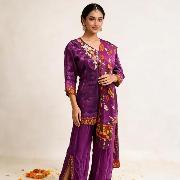 Maroon_Muslin_Suit_For_Women