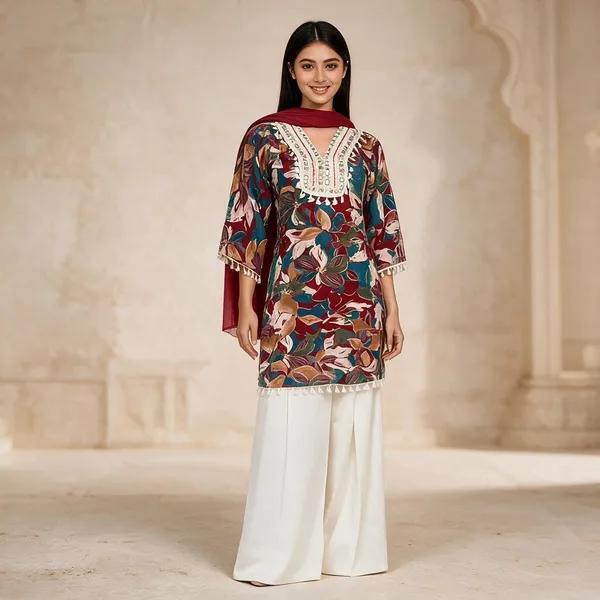 Multicolor_Cotton_Straight_Kurta_Set_For_Women