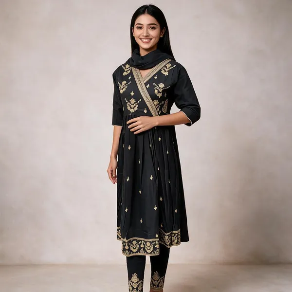 Black_Cotton_Anarkali_Suit_For_Women