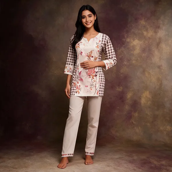 White_Cotton_Straight_Kurta_Set_For_Women