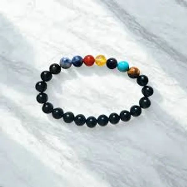 Black_Lava_Stone_Beads_Chakra_Bracelet_For_Unisex