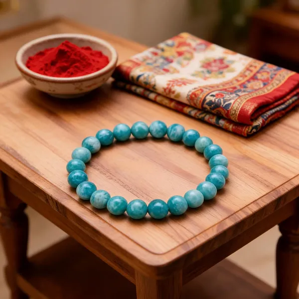 Blue_Crystal_Round_Bracelet_For_Unisex
