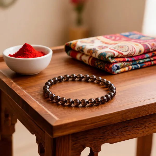 Brown_Stone_Beads_Bracelet_For_Unisex