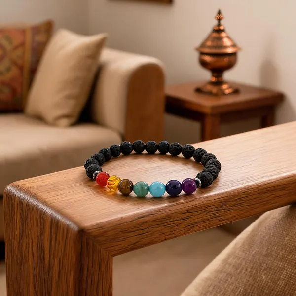 Black_Lava_Stone_Beads_Chakra_Bracelet_For_Unisex