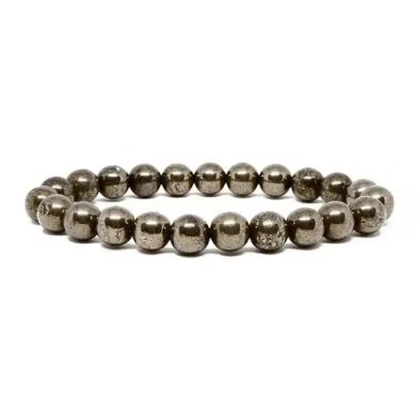 Gunmetal_Metal_Beads_Bracelet_For_Unisex
